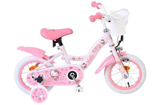 Hello Kitty Pink Barncykel 12 tum, Rosa - För barn 3-4 år