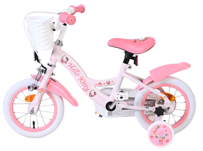 Hello Kitty Pink Barncykel 12 tum, Rosa - För barn 3-4 år