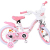 Hello Kitty 14 tum barncykel – Ljusrosa med korg | barncykel – För barn 3,5–5 år