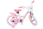 Hello Kitty 14 tum barncykel – Ljusrosa med korg | barncykel – För barn 3,5–5 år