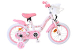 Hello Kitty 14 tum barncykel – Ljusrosa med korg | barncykel – För barn 3,5–5 år