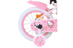 Hello Kitty 14 tum barncykel – Ljusrosa med korg | barncykel – För barn 3,5–5 år