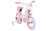 Hello Kitty 14 tum barncykel – Ljusrosa med korg | barncykel – För barn 3,5–5 år