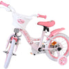 Hello Kitty 14 tum barncykel – Ljusrosa med korg | barncykel – För barn 3,5–5 år