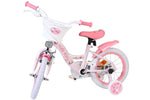 Hello Kitty 14 tum barncykel – Ljusrosa med korg | barncykel – För barn 3,5–5 år