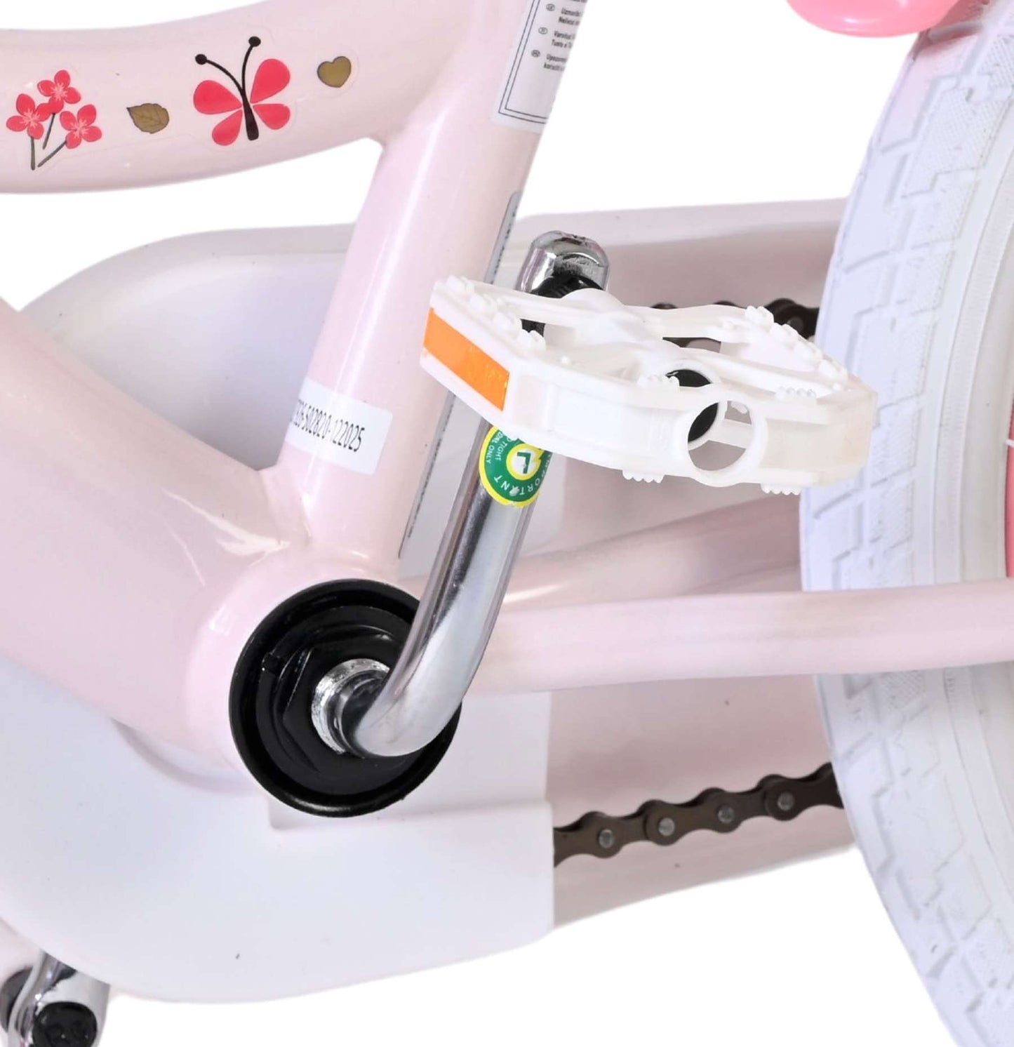 Volare Hello Kitty Barncykel 16 tum, Rosa - För barn 4-6 år