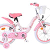 Hello Kitty Pink Barncykel 16 tum, dubbla handbromsar, Rosa - För barn 4-6 år