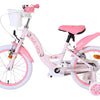 Hello Kitty Pink Barncykel 16 tum, dubbla handbromsar, Rosa - För barn 4-6 år