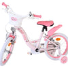 Hello Kitty Pink Barncykel 16 tum, dubbla handbromsar, Rosa - För barn 4-6 år