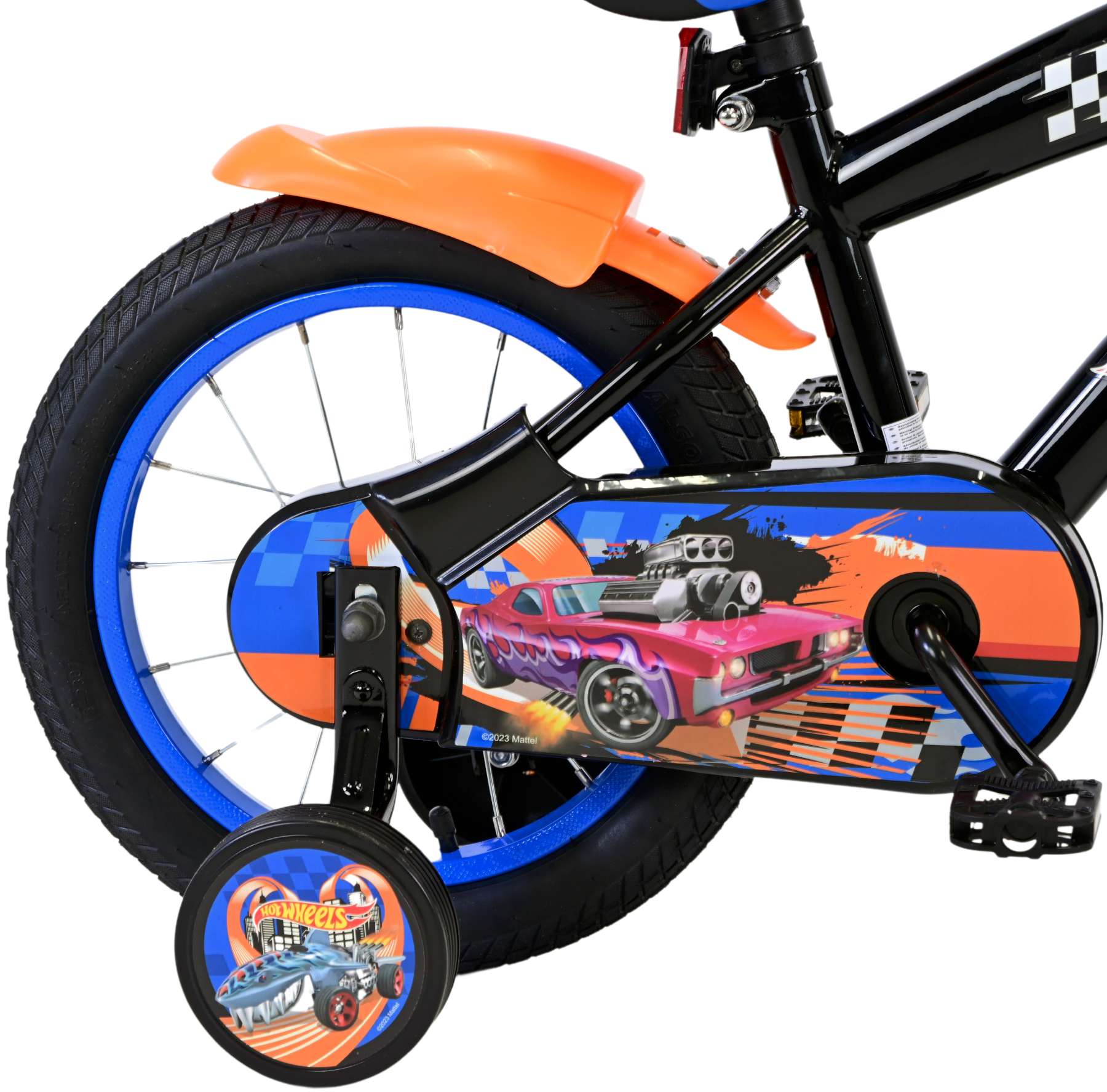 Hot Wheels Barncykel, 14 tum - Lilla Cykelbutiken