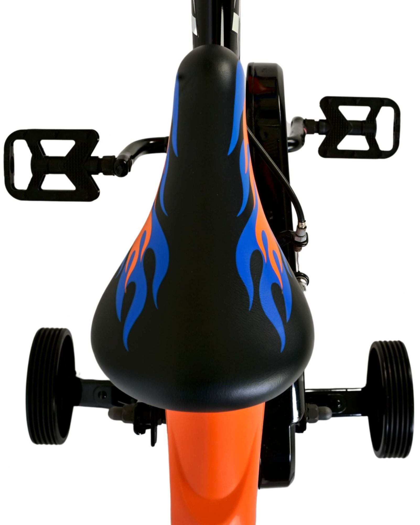 Hot Wheels Barncykel Två Handbromsar 14 tum, Svart - Lilla Cykelbutiken