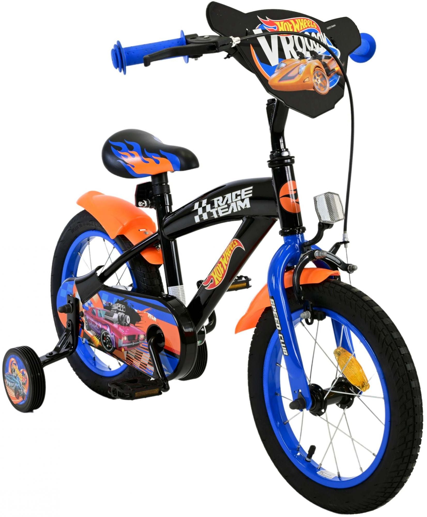 Hot Wheels Barncykel, 14 tum - Lilla Cykelbutiken