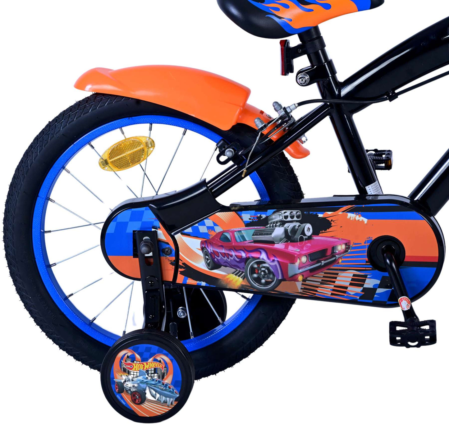 Hot Wheels Barncykel Två Handbromsar, 16 tum - Lilla Cykelbutiken