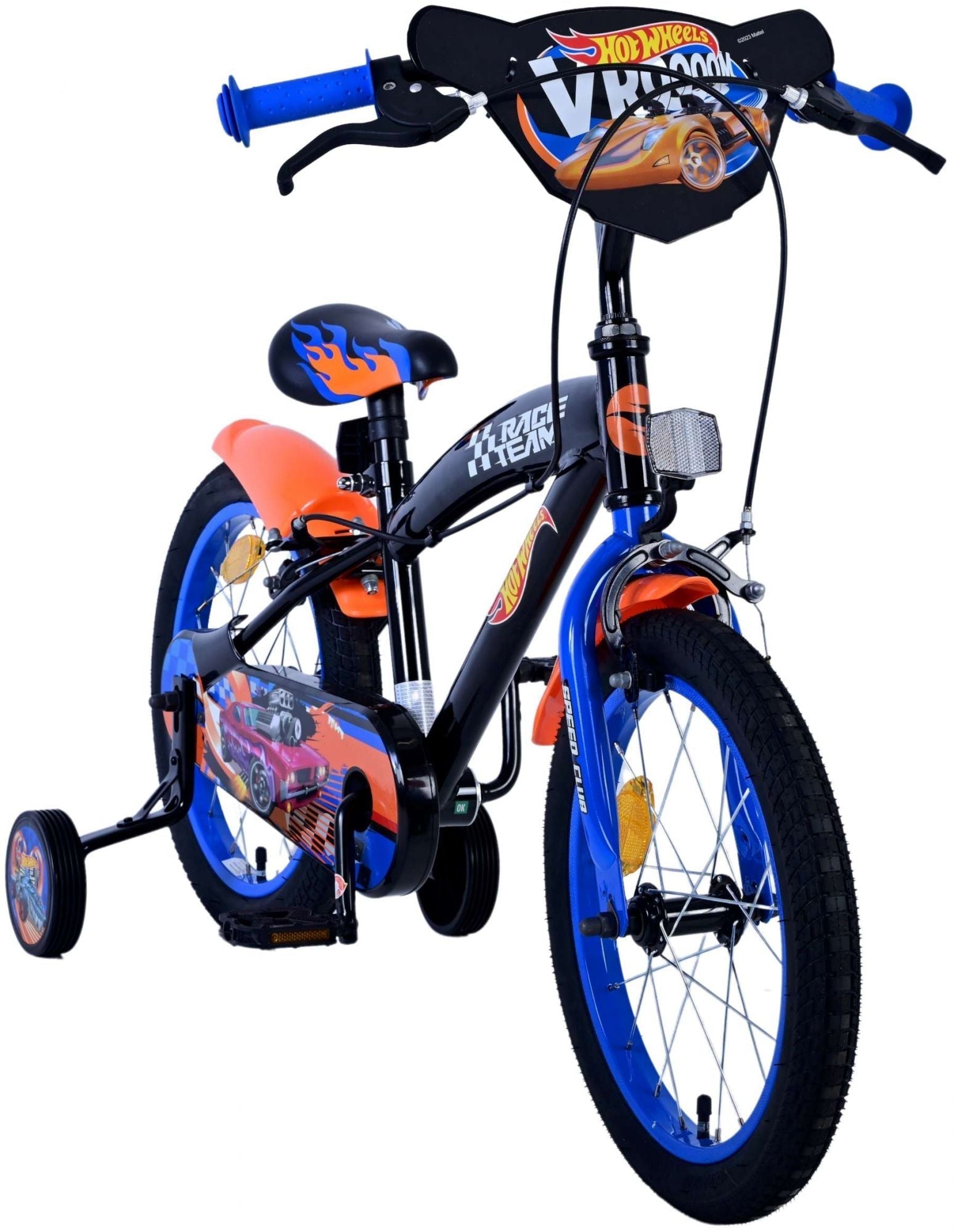 Hot Wheels Barncykel Två Handbromsar, 16 tum - Lilla Cykelbutiken