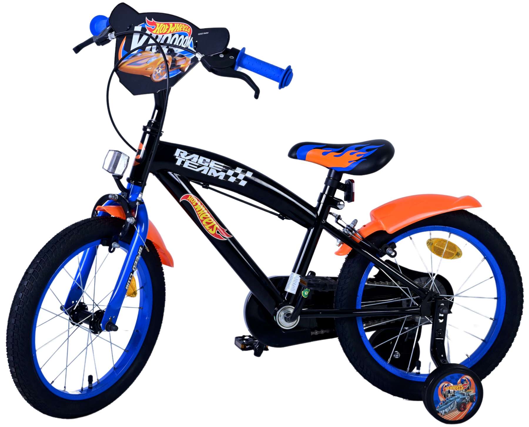 Hot Wheels Barncykel Två Handbromsar, 16 tum - Lilla Cykelbutiken