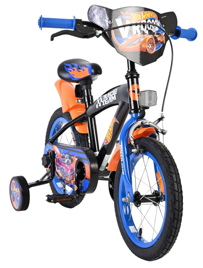 Hot Wheels Barncykel 14 tum, Svart - För barn 5-5 år