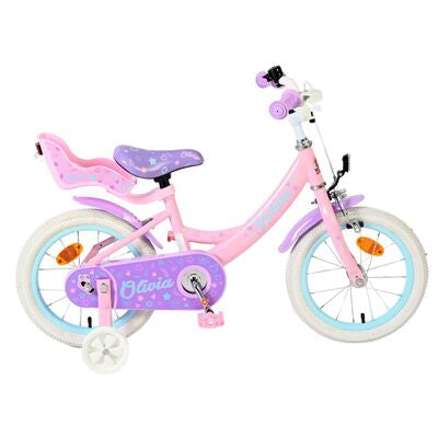 Volare Olivia 14 tum barncykel – För barn 3-5 år