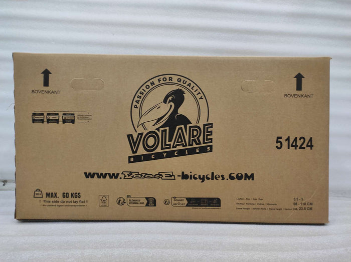 Volare Strike Barncykel 14 tum, Orange - För barn 5-5 år