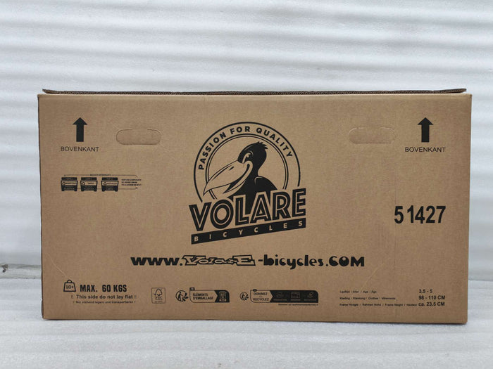 Volare Strike Barncykel 14 tum, Grön - För barn 5-5 år