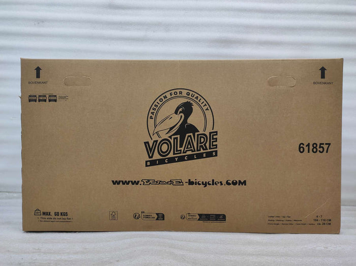 Volare Thombike Barncykel 18 tum, Gul - För barn 4-7 år