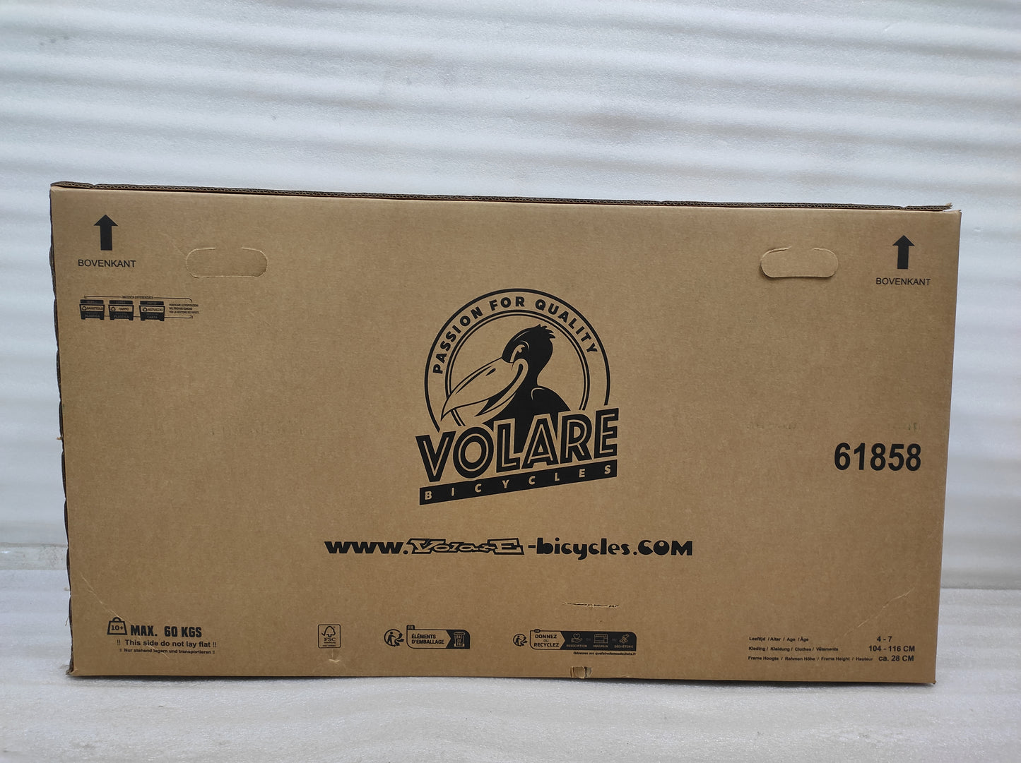 Volare Thombike Barncykel 18 tum, Blå - För barn 4-7 år