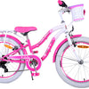 Volare Lovely Barncykel 20 tum, Rosa 7 Växlar - Lilla Cykelbutiken