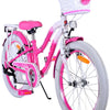 Volare Lovely Barncykel 20 tum, Rosa 7 Växlar - Lilla Cykelbutiken