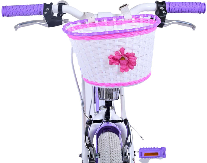 Volare Lovely Barncykel Två Handbromsar 20 tum, Lila - Lilla Cykelbutiken