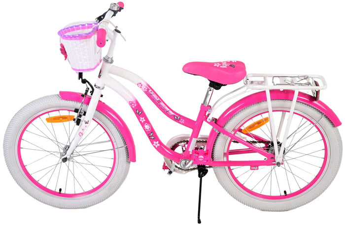 Volare Lovely Barncykel 20 tum, Rosa - Lilla Cykelbutiken