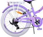 Volare Lovely Barncykel 20 tum, Lila 7 Växlar - Lilla Cykelbutiken