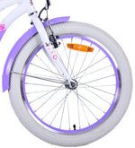 Volare Lovely Barncykel Två Handbromsar 20 tum, Lila - Lilla Cykelbutiken