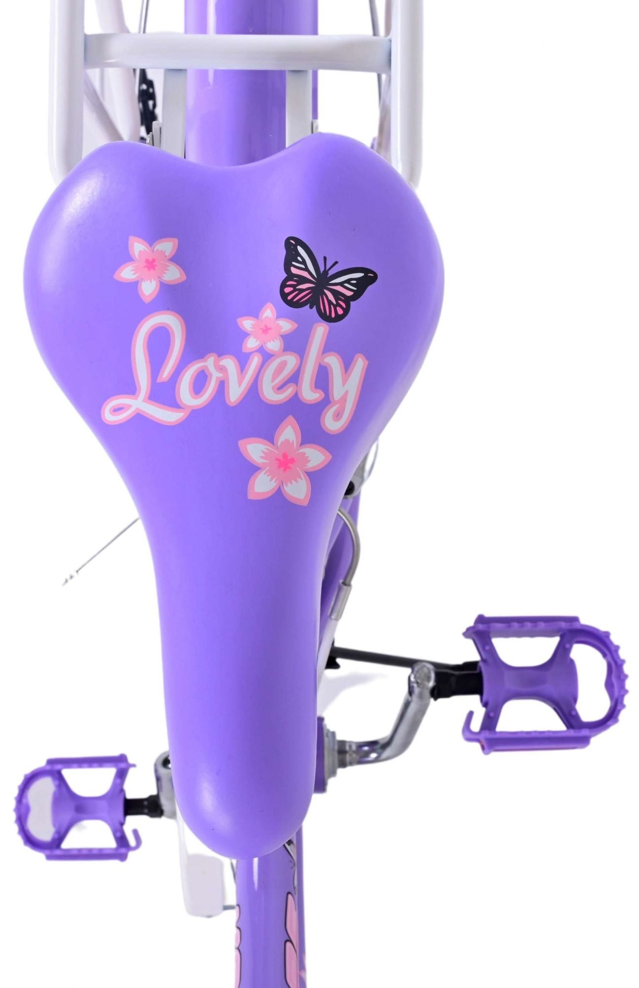 Volare Lovely Barncykel 20 tum, Lila 7 Växlar - Lilla Cykelbutiken