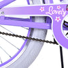 Volare Lovely Barncykel Två Handbromsar 20 tum, Lila - Lilla Cykelbutiken