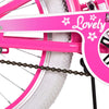 Volare Lovely Barncykel 20 tum, Rosa - Lilla Cykelbutiken