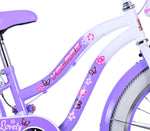 Volare Lovely Barncykel Två Handbromsar 20 tum, Lila - Lilla Cykelbutiken