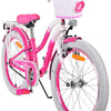 Volare Lovely Barncykel 20 tum, Rosa - Lilla Cykelbutiken
