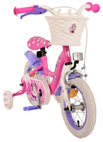 Minnie Barncykel 12 tum, Rosa - Lilla Cykelbutiken