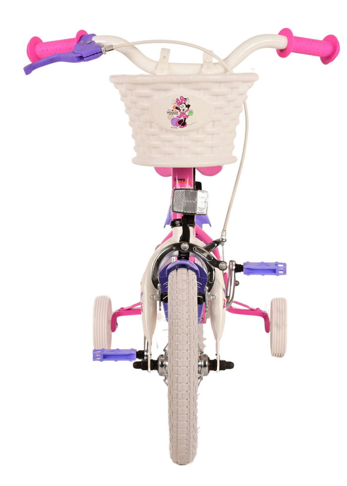 Minnie Barncykel 12 tum, Rosa - Lilla Cykelbutiken