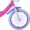 Minnie Barncykel Två Handbromsar 16 tum, Rosa - Lilla Cykelbutiken