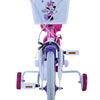 Minnie Barncykel Två Handbromsar 16 tum, Rosa - Lilla Cykelbutiken