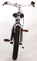 Volare Miracle Cruiser Barncykel 16 tum, Matt Svart - Lilla Cykelbutiken
