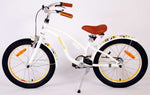 Volare Miracle Cruiser Barncykel 18 tum, Vit - Lilla Cykelbutiken