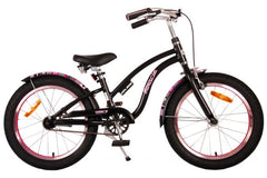 Volare Miracle Cruiser Barncykel 18 tum, Matt Svart - För barn 4-7 år