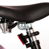Volare Miracle Cruiser Barncykel 18 tum, Matt Svart - Lilla Cykelbutiken