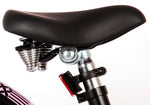 Volare Miracle Cruiser Barncykel 18 tum, Matt Svart - Lilla Cykelbutiken