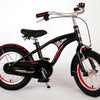 Volare Miracle Cruiser Barncykel 14 tum, Matt Svart - Lilla Cykelbutiken