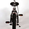 Volare Miracle Cruiser Barncykel 14 tum, Matt Svart - Lilla Cykelbutiken