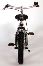 Volare Miracle Cruiser Barncykel 14 tum, Matt Svart - Lilla Cykelbutiken