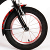 Volare Miracle Cruiser Barncykel 14 tum, Matt Svart - Lilla Cykelbutiken