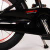 Volare Miracle Cruiser Barncykel 14 tum, Matt Svart - Lilla Cykelbutiken